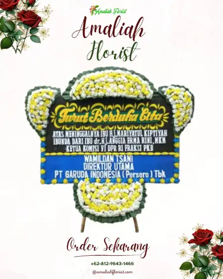 Papan Bunga Duka Ballroom Wedding Bekasi