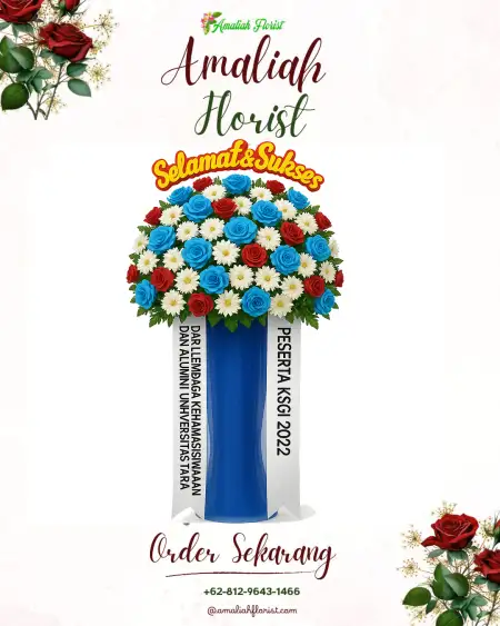 Standing Flowers Ballroom Wedding Bekasi